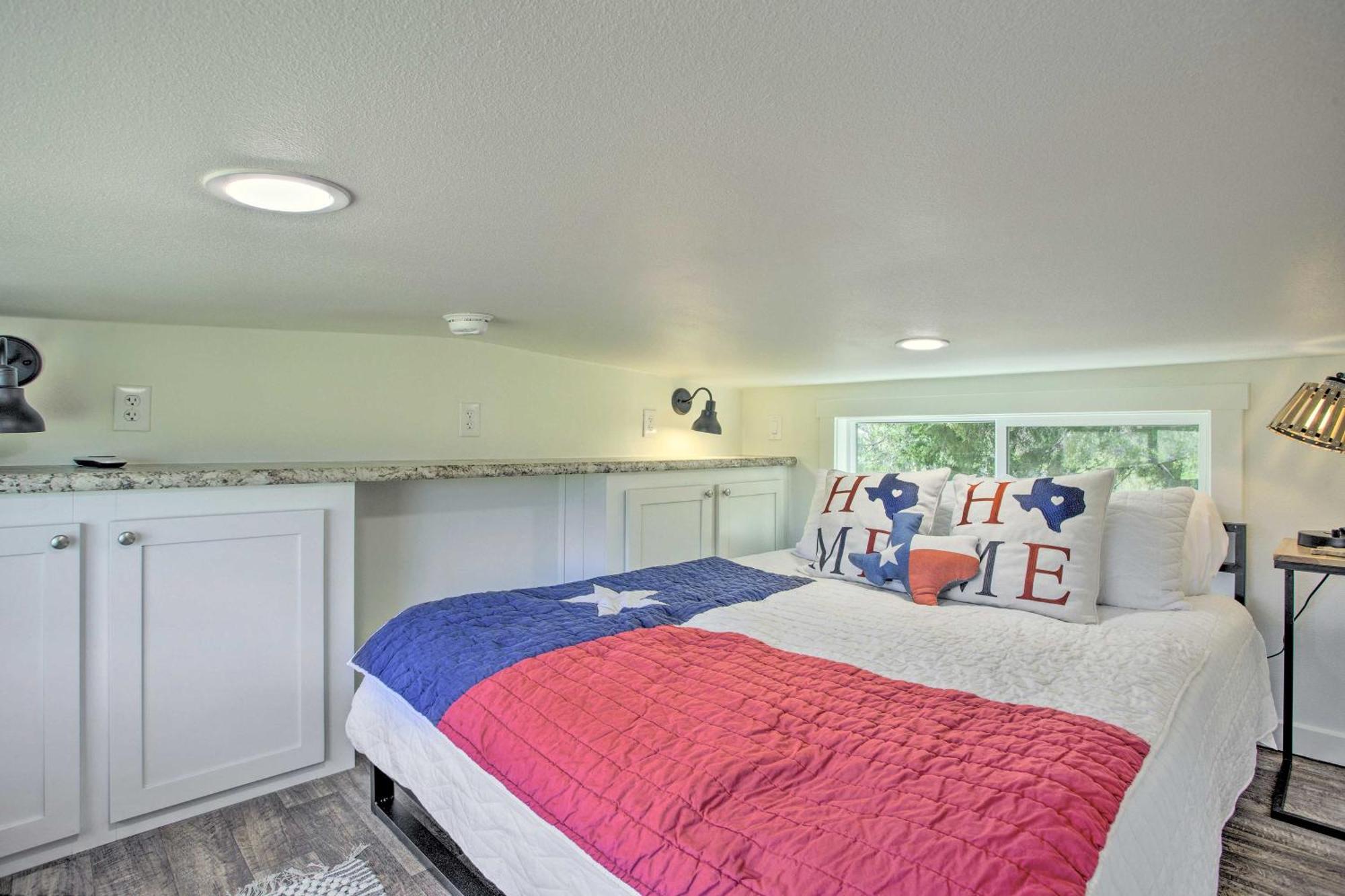 Cozy Mckinney Tiny Home With Porch And Fire Pit! Exterior foto