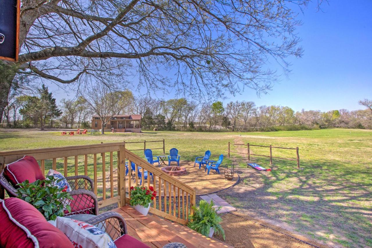 Cozy Mckinney Tiny Home With Porch And Fire Pit! Exterior foto